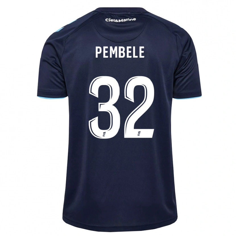 Danxen Barn Timothée Pembélé #32 Kornblå Midnattsblå Hemmatröja Matchtröjor 2026/27 Tröjor T-Tröja