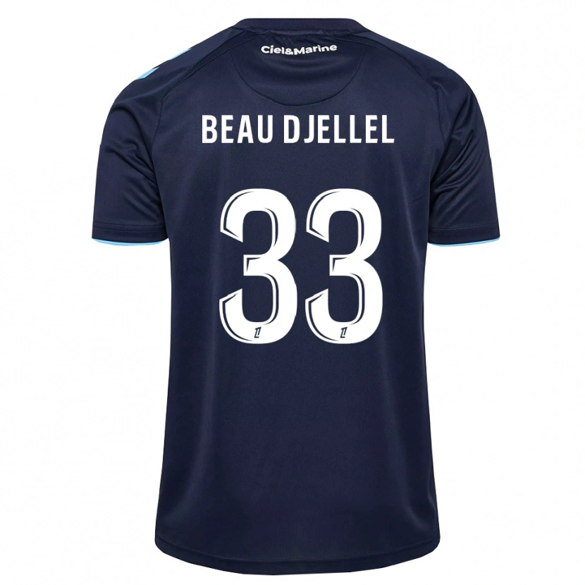 Danxen Barn Yanis Beau Djellel #33 Kornblå Midnattsblå Hemmatröja Matchtröjor 2026/27 Tröjor T-Tröja