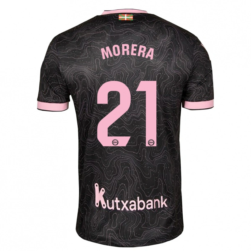 Danxen Barn Carla Morera #21 Svart Rosa Bortatröja Matchtröjor 2026/27 Tröjor T-Tröja