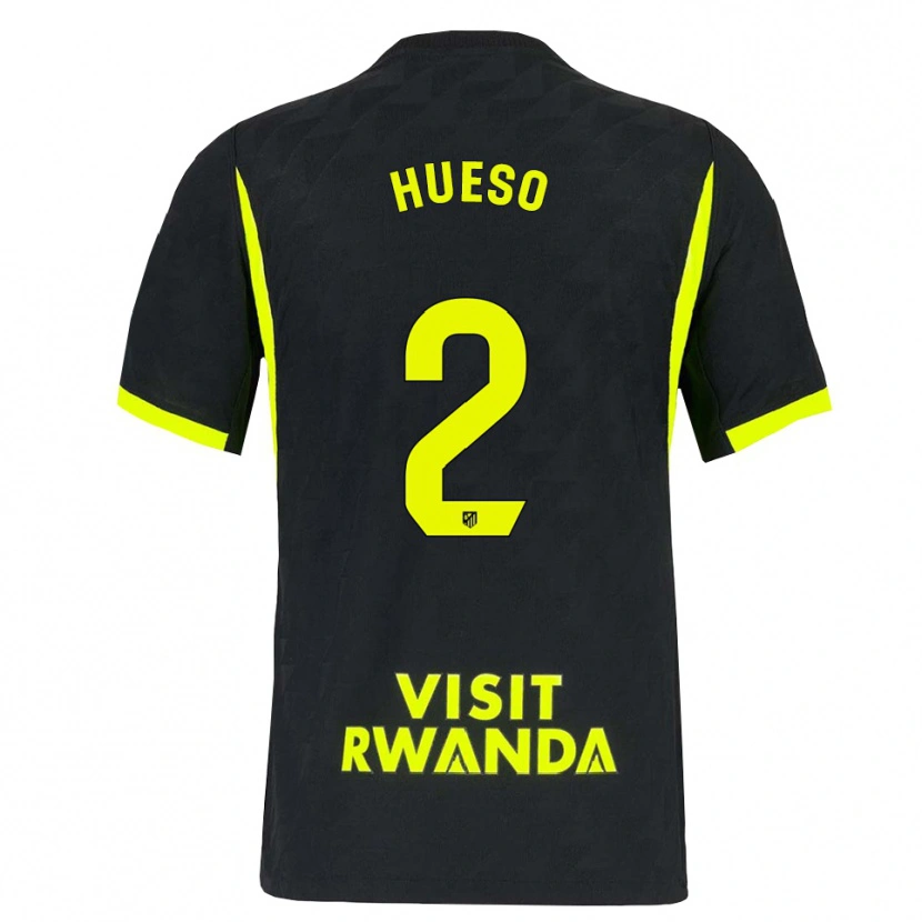 Danxen Barn Romeo Hueso #2 Ljusgrön Svart Bortatröja Matchtröjor 2026/27 Tröjor T-Tröja