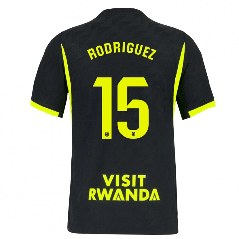 Danxen Barn Cinta Rodríguez #15 Ljusgrön Svart Bortatröja Matchtröjor 2026/27 Tröjor T-Tröja
