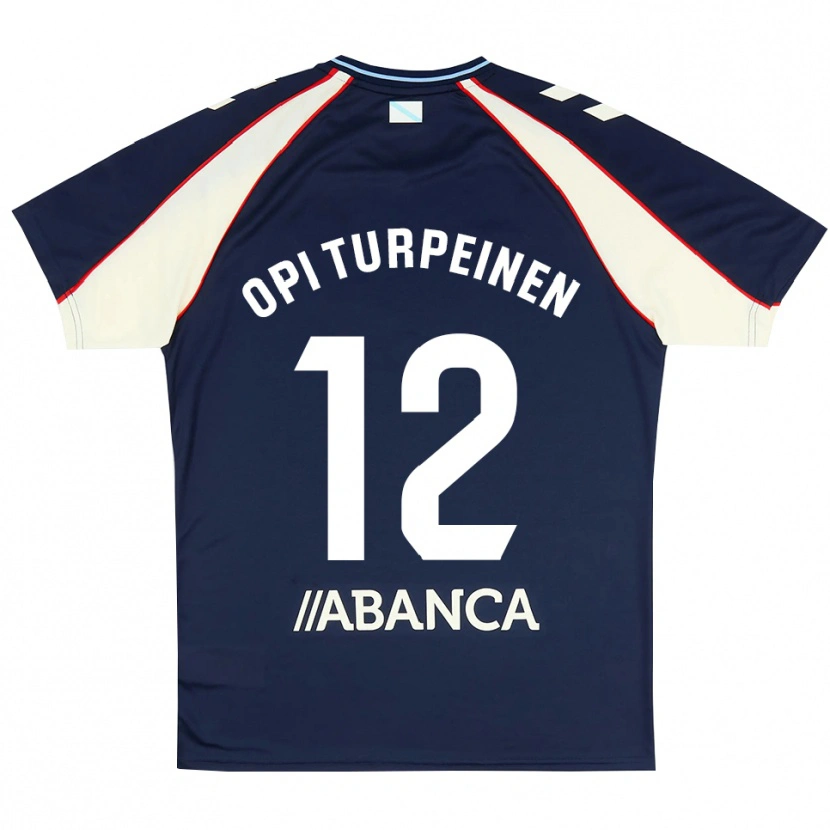 Danxen Barn Aslak Opi Turpeinen #12 Kunglig Blå Röd Vit Bortatröja Matchtröjor 2026/27 Tröjor T-Tröja