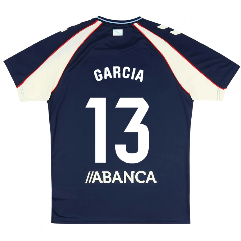 Danxen Barn Raul Garcia #13 Kunglig Blå Röd Vit Bortatröja Matchtröjor 2026/27 Tröjor T-Tröja