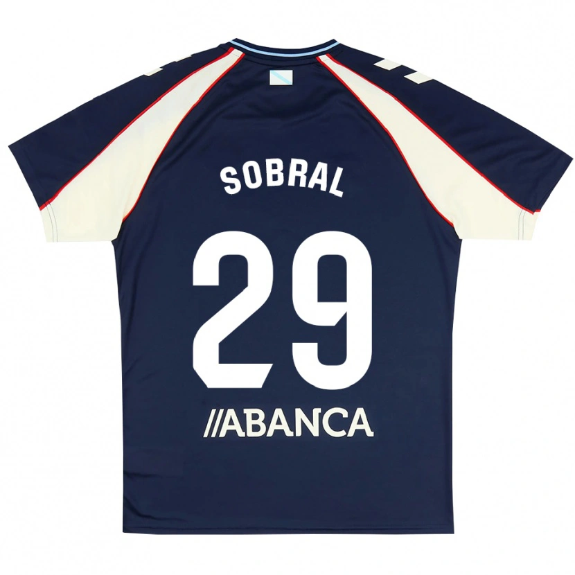 Danxen Barn Mateo Sobral #29 Kunglig Blå Röd Vit Bortatröja Matchtröjor 2026/27 Tröjor T-Tröja