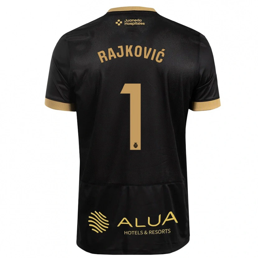 Danxen Barn Predrag Rajkovic #1 Svart Sandbrun Vild Trä Bortatröja Matchtröjor 2026/27 Tröjor T-Tröja
