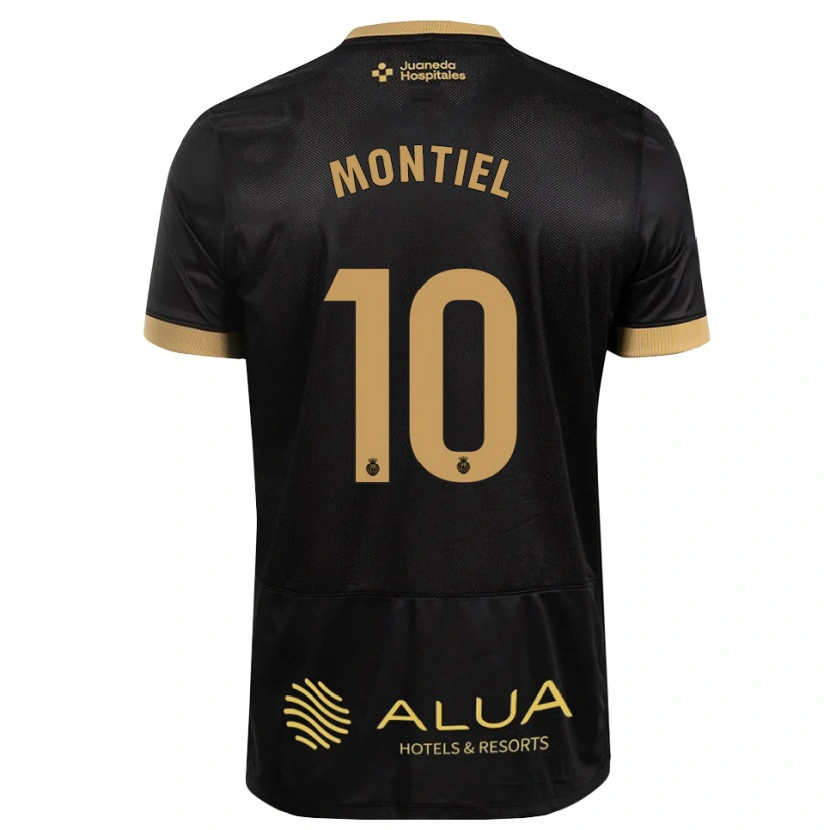 Danxen Barn Luis Montiel #10 Svart Sandbrun Vild Trä Bortatröja Matchtröjor 2026/27 Tröjor T-Tröja