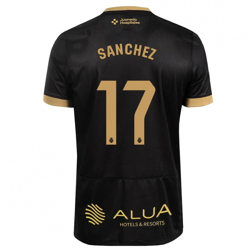 Danxen Barn Avelino Sánchez #17 Svart Sandbrun Vild Trä Bortatröja Matchtröjor 2026/27 Tröjor T-Tröja