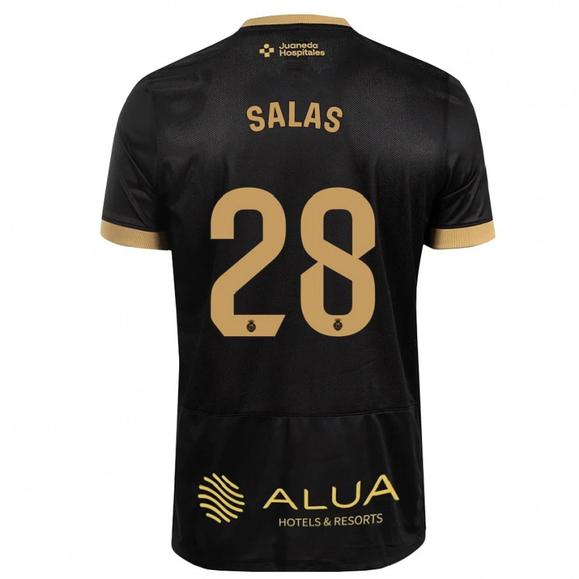 Danxen Barn Jan Salas #28 Svart Sandbrun Vild Trä Bortatröja Matchtröjor 2026/27 Tröjor T-Tröja