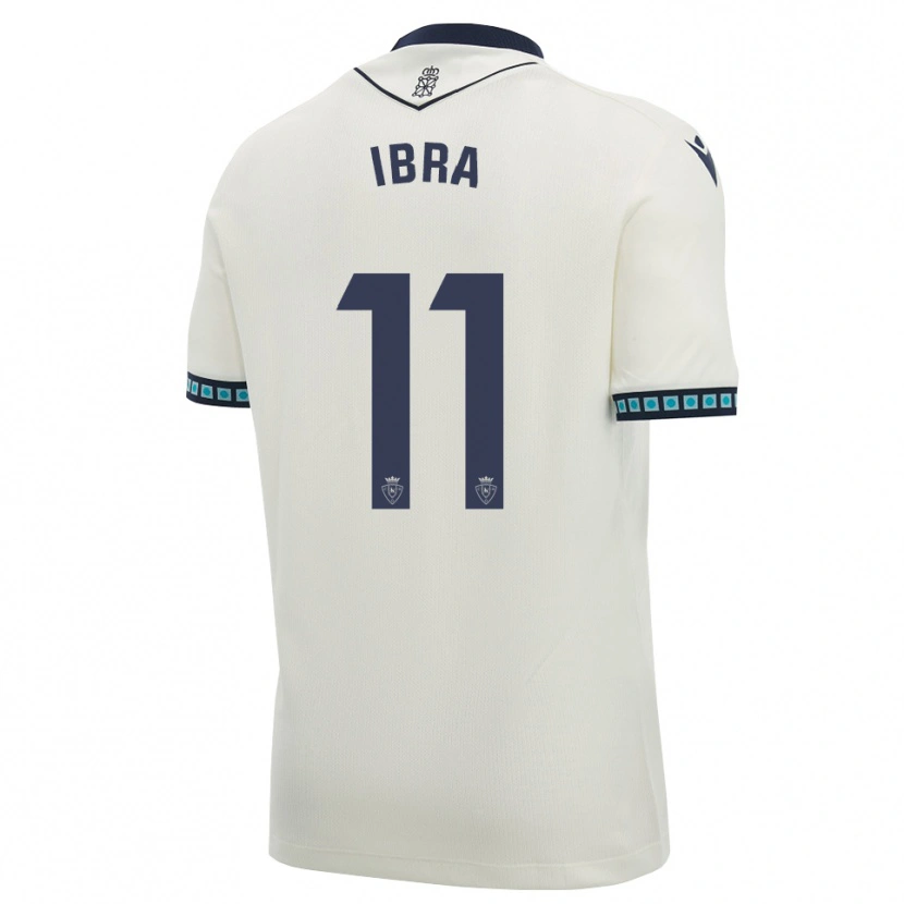Danxen Barn María González Pont #11 Vit Svart Ljus Himmelsblå Bortatröja Matchtröjor 2026/27 Tröjor T-Tröja