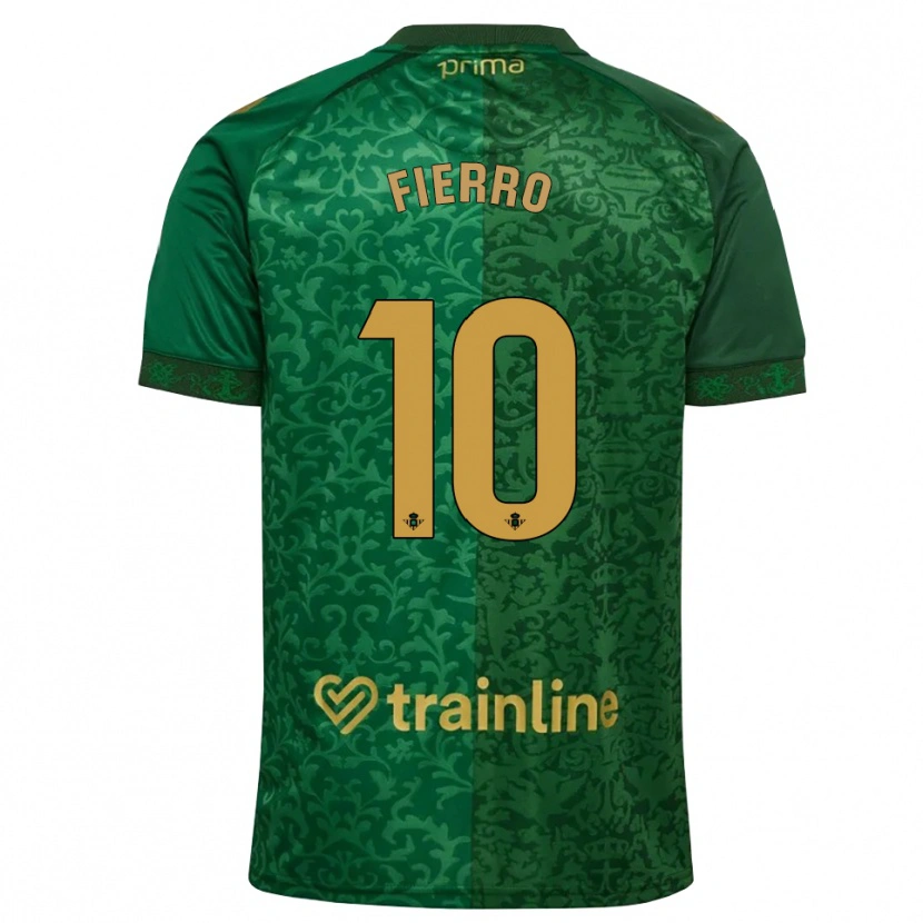 Danxen Barn Enzo Fierro #10 Skogsgrön Mörk Guldbrun Bortatröja Matchtröjor 2026/27 Tröjor T-Tröja