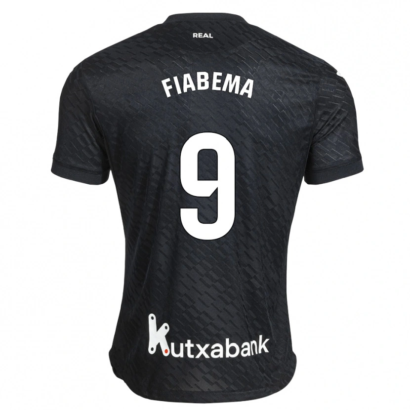 Danxen Barn Bryan Fiabema #9 Svart Vit Bortatröja Matchtröjor 2026/27 Tröjor T-Tröja