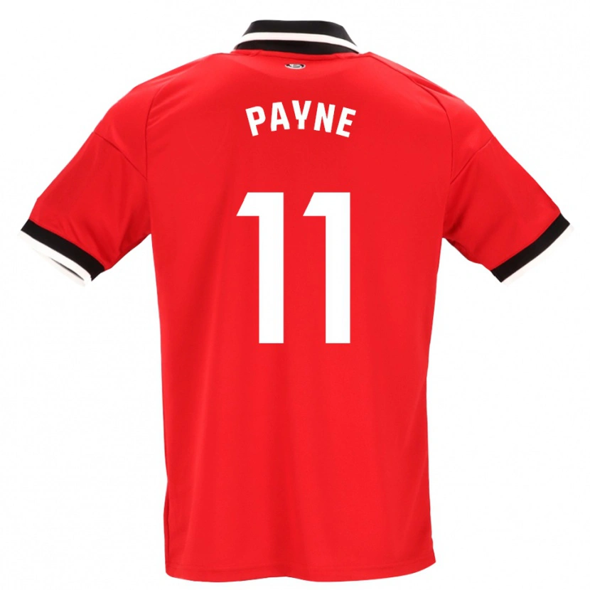 Danxen Barn Antionette Oyedupe Toni Payne #11 Svart Vit Röd Bortatröja Matchtröjor 2026/27 Tröjor T-Tröja