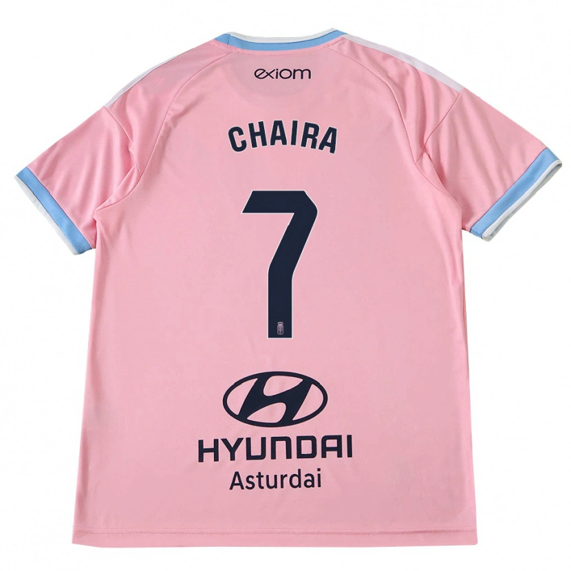 Danxen Barn Ilyas Chaira #7 Kornblå Rosa Bortatröja Matchtröjor 2026/27 Tröjor T-Tröja