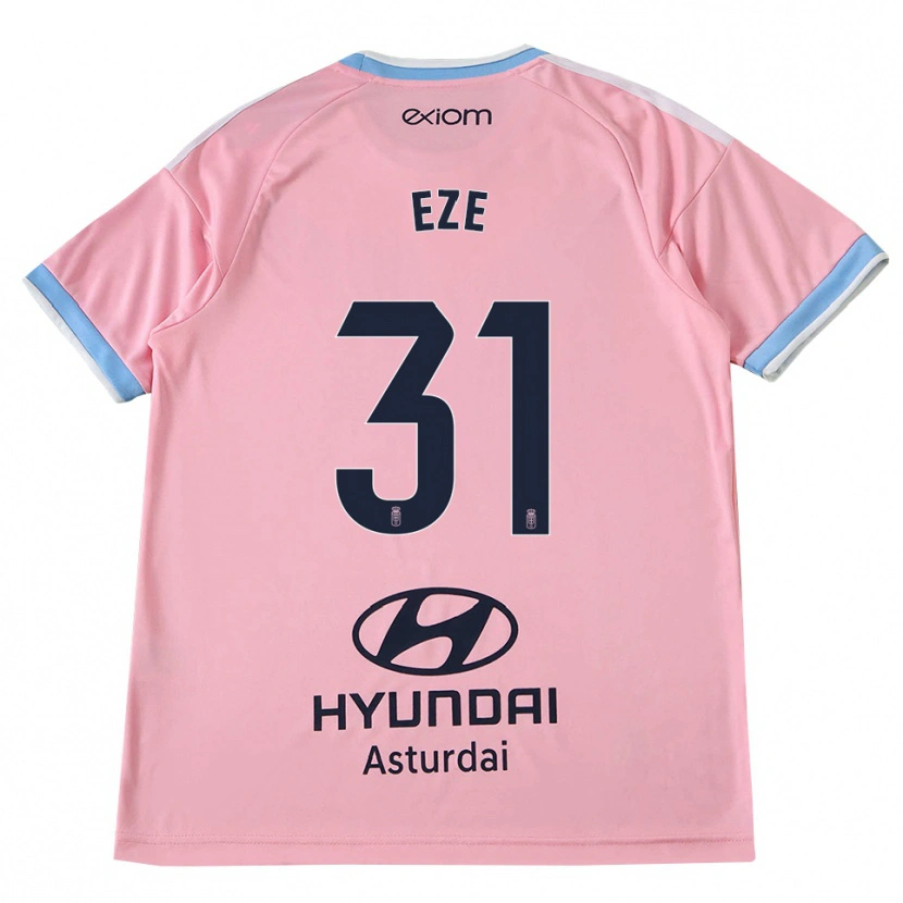 Danxen Barn Chukwuma Eze #31 Kornblå Rosa Bortatröja Matchtröjor 2026/27 Tröjor T-Tröja