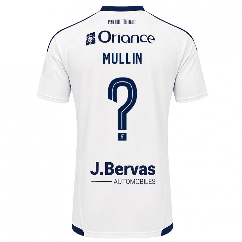 Danxen Barn Jamaal Mullin #0 Marinblå Vit Bortatröja Matchtröjor 2026/27 Tröjor T-Tröja