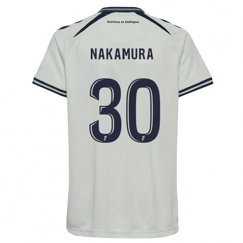 Danxen Barn Sota Nakamura #30 Midnattsblå Vit Bortatröja Matchtröjor 2026/27 Tröjor T-Tröja