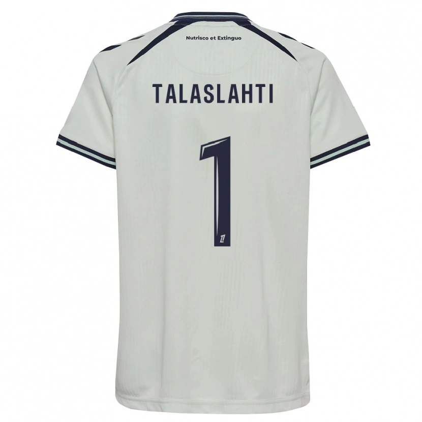 Danxen Barn Katriina Talaslahti #1 Midnattsblå Vit Bortatröja Matchtröjor 2026/27 Tröjor T-Tröja