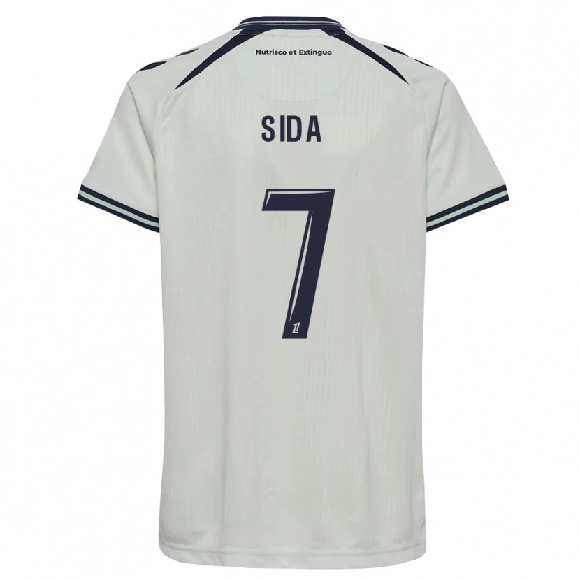 Danxen Barn Benoît Sida #7 Midnattsblå Vit Bortatröja Matchtröjor 2026/27 Tröjor T-Tröja