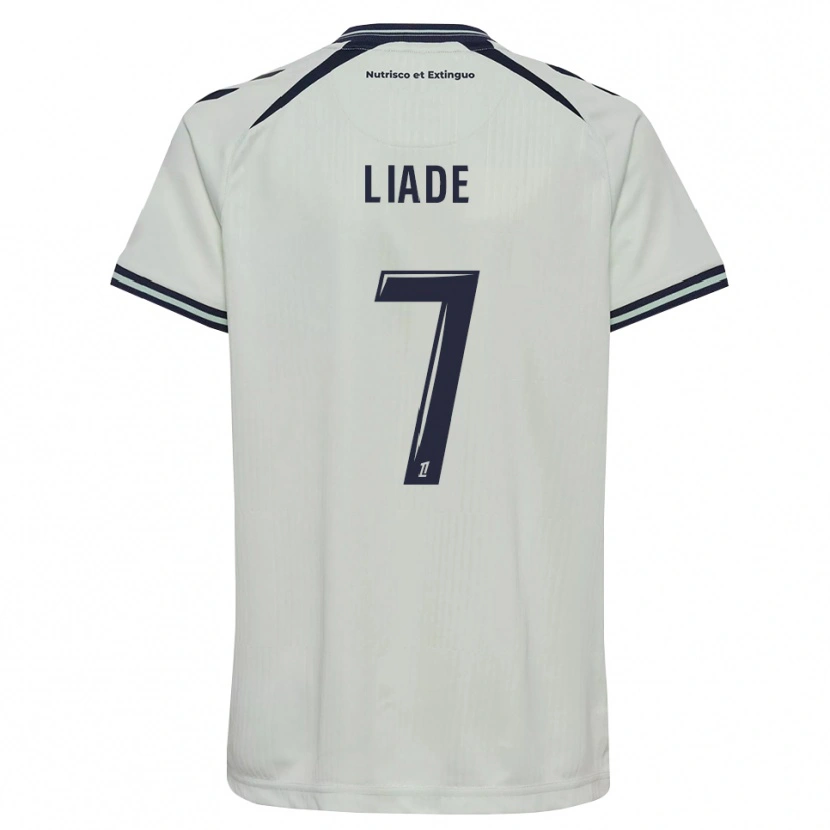 Danxen Barn Noah Liade #7 Midnattsblå Vit Bortatröja Matchtröjor 2026/27 Tröjor T-Tröja