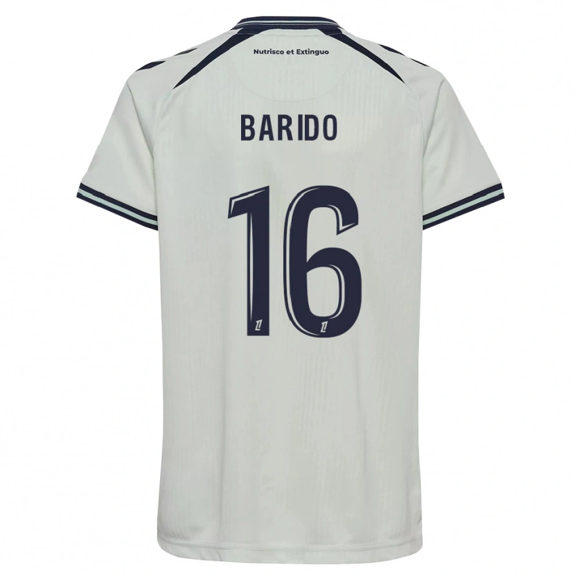 Danxen Barn Jules Barido #16 Midnattsblå Vit Bortatröja Matchtröjor 2026/27 Tröjor T-Tröja
