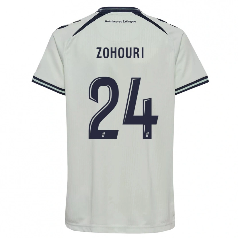 Danxen Barn Guy-Noël Zohouri #24 Midnattsblå Vit Bortatröja Matchtröjor 2026/27 Tröjor T-Tröja