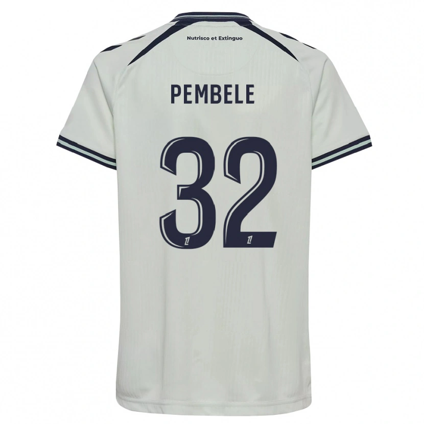 Danxen Barn Timothée Pembélé #32 Midnattsblå Vit Bortatröja Matchtröjor 2026/27 Tröjor T-Tröja
