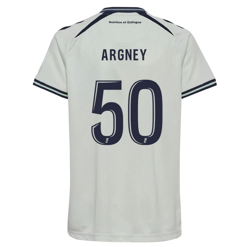 Danxen Barn Paul Argney #50 Midnattsblå Vit Bortatröja Matchtröjor 2026/27 Tröjor T-Tröja