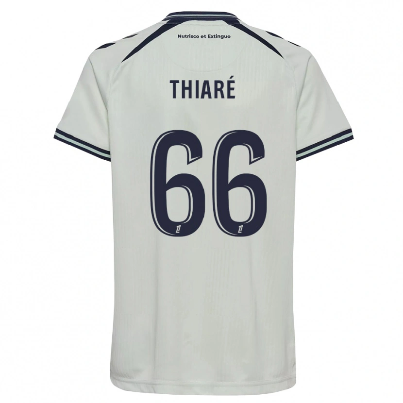 Danxen Barn Aliou Thiaré #66 Midnattsblå Vit Bortatröja Matchtröjor 2026/27 Tröjor T-Tröja