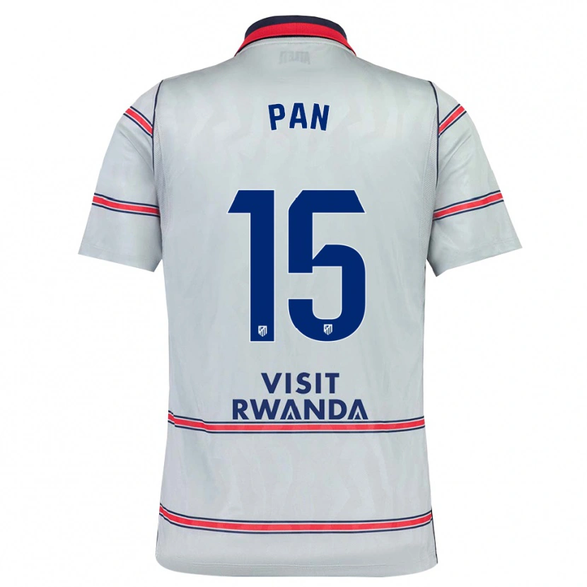 Danxen Barn Pablo Pan #15 Grå Röd Marinblå Tredjesatsen Matchtröjor 2026/27 Tröjor T-Tröja