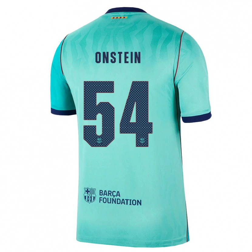 Danxen Barn Juwensley Onstein #54 Aqua Mörk Turkosa Kunglig Blå Tredjesatsen Matchtröjor 2026/27 Tröjor T-Tröja