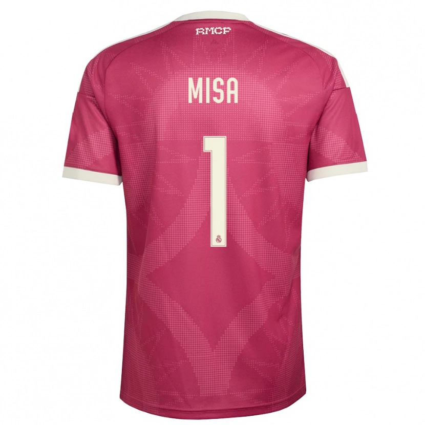 Danxen Barn Misa Rodríguez #1 Ljus Violettröd Vit Tredjesatsen Matchtröjor 2026/27 Tröjor T-Tröja