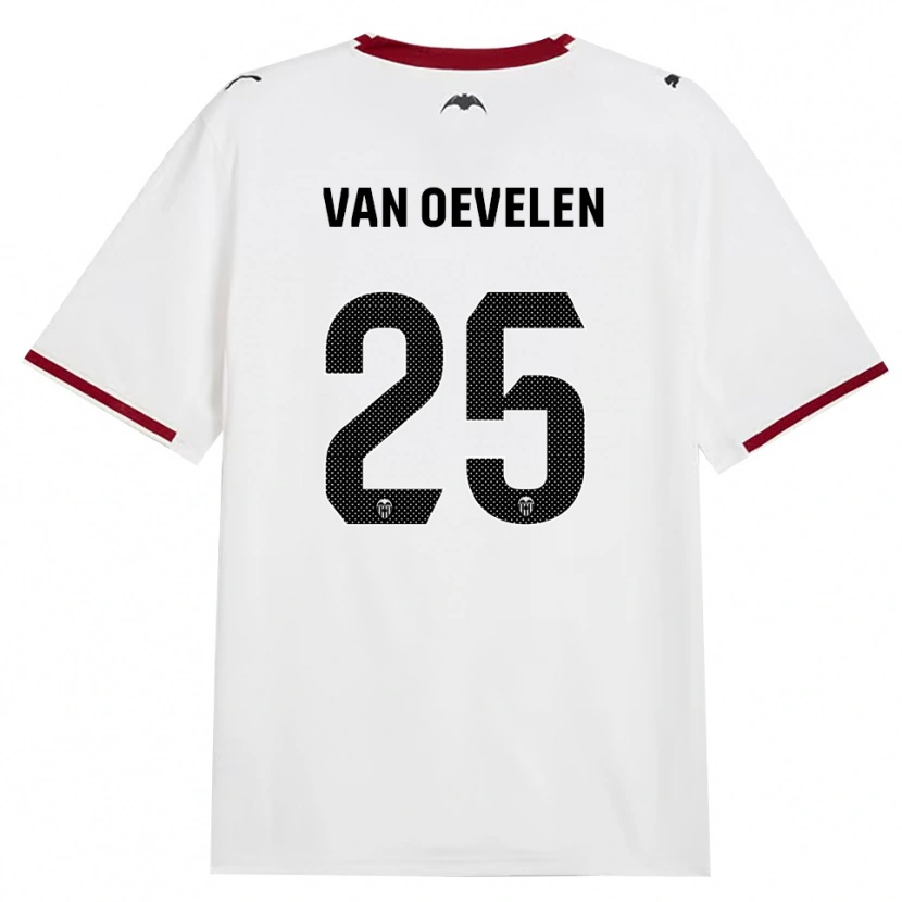 Danxen Män Kayne Van Oevelen #25 Svart Vit Röd Gul Hemmatröja Matchtröjor 2026/27 Tröjor T-Tröja