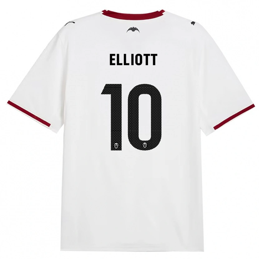 Danxen Män Harvey Elliott #10 Svart Vit Röd Gul Hemmatröja Matchtröjor 2026/27 Tröjor T-Tröja