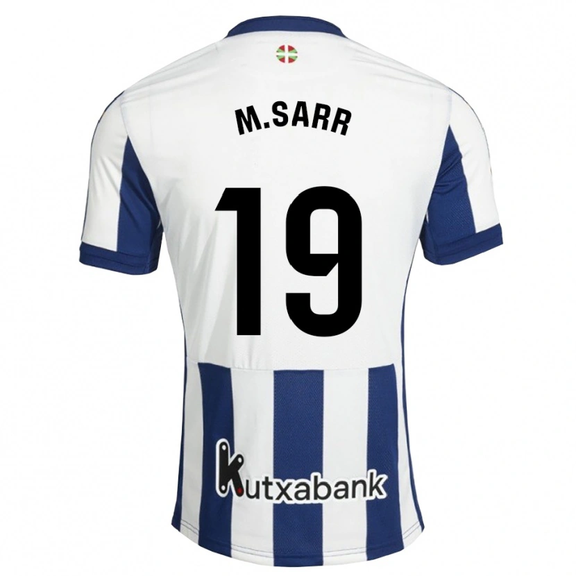 Danxen Män Mamadou Sarr #19 Marinblå Vit Guldbrun Hemmatröja Matchtröjor 2026/27 Tröjor T-Tröja