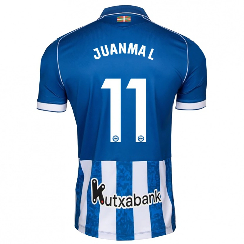 Danxen Män Juanma López #11 Blå Vit Svart Hemmatröja Matchtröjor 2026/27 Tröjor T-Tröja