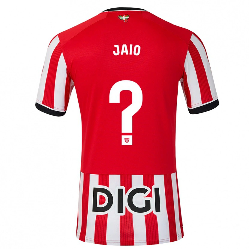 Danxen Män Jaio #0 Röd Svart Vit Hemmatröja Matchtröjor 2026/27 Tröjor T-Tröja