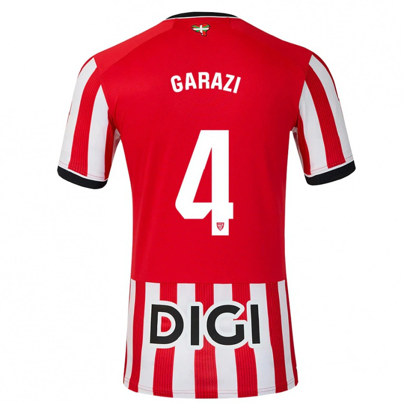 Danxen Män Garazi #4 Röd Svart Vit Hemmatröja Matchtröjor 2026/27 Tröjor T-Tröja