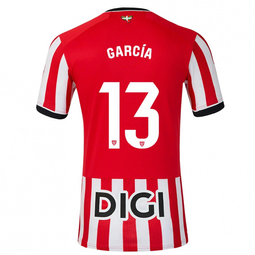 Danxen Män Simón García #13 Röd Svart Vit Hemmatröja Matchtröjor 2026/27 Tröjor T-Tröja