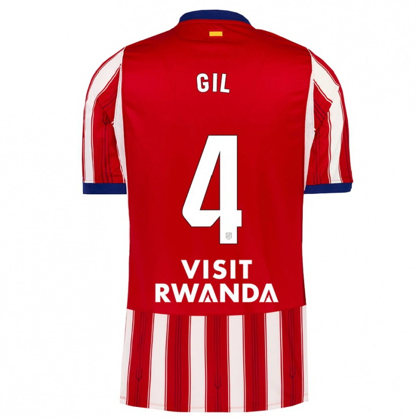 Danxen Män Miguel Gil #4 Kunglig Blå Röd Vit Hemmatröja Matchtröjor 2026/27 Tröjor T-Tröja