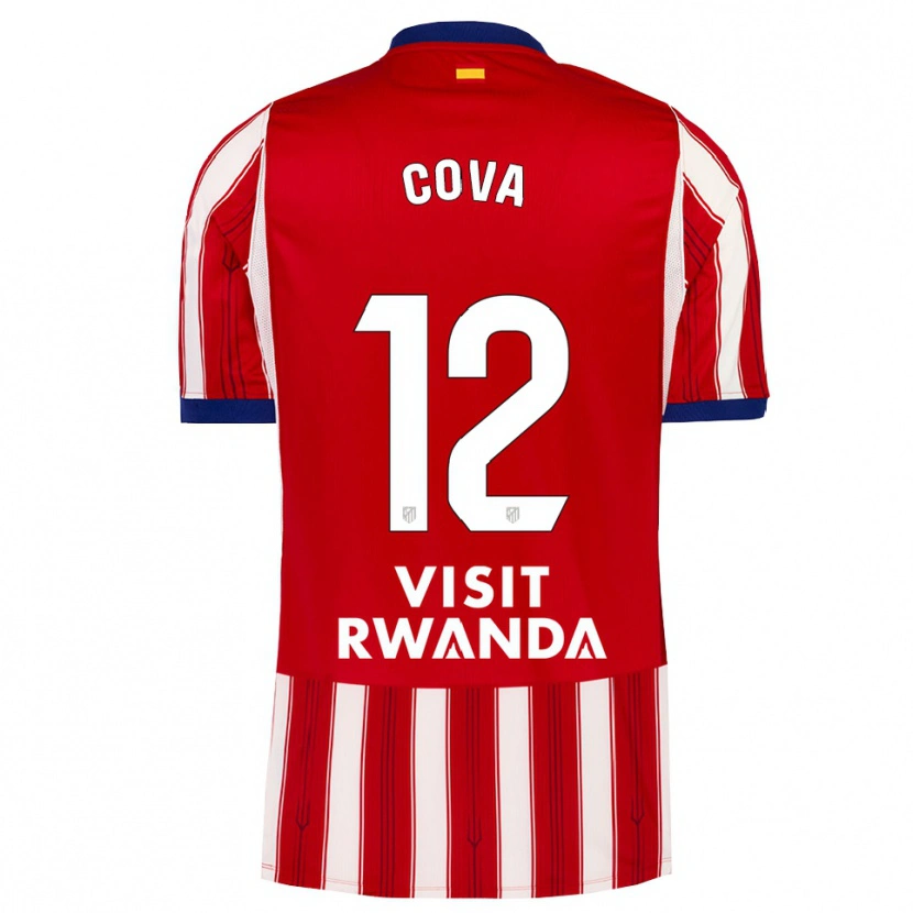 Danxen Män Adrian Cova #12 Kunglig Blå Röd Vit Hemmatröja Matchtröjor 2026/27 Tröjor T-Tröja
