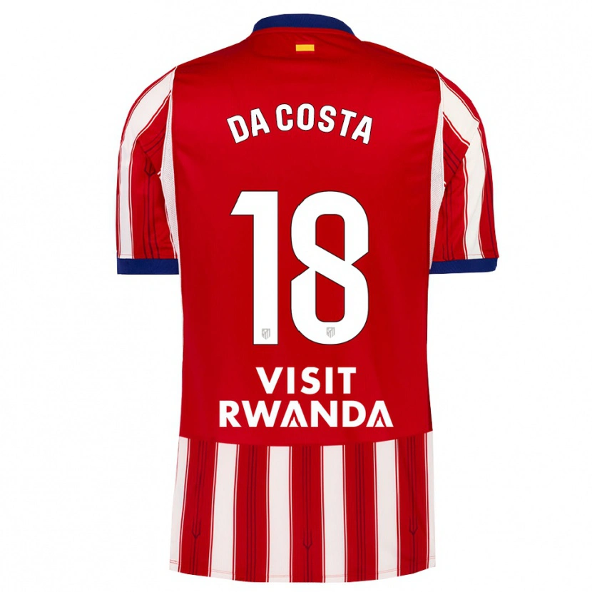 Danxen Män Mario Da Costa #18 Kunglig Blå Röd Vit Hemmatröja Matchtröjor 2026/27 Tröjor T-Tröja