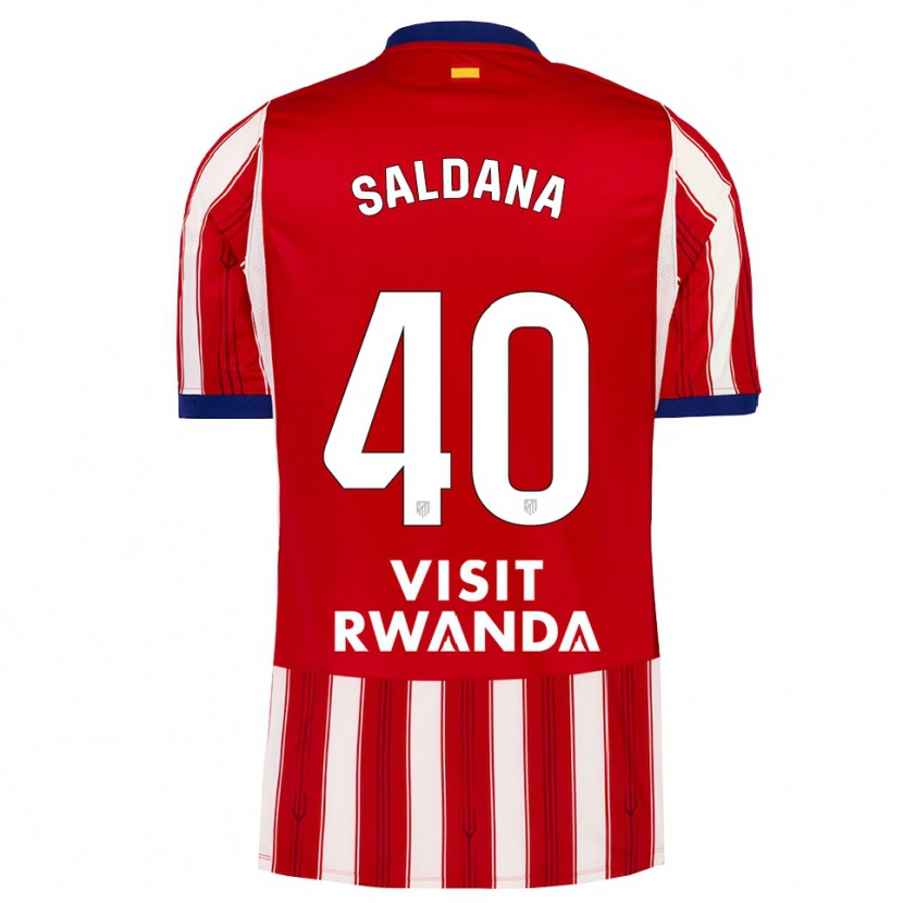 Danxen Män Jose Saldana #40 Kunglig Blå Röd Vit Hemmatröja Matchtröjor 2026/27 Tröjor T-Tröja