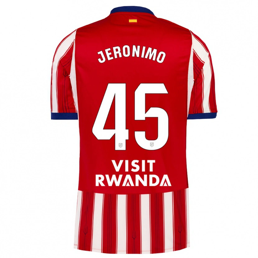 Danxen Män Isaiah Jeronimo #45 Kunglig Blå Röd Vit Hemmatröja Matchtröjor 2026/27 Tröjor T-Tröja
