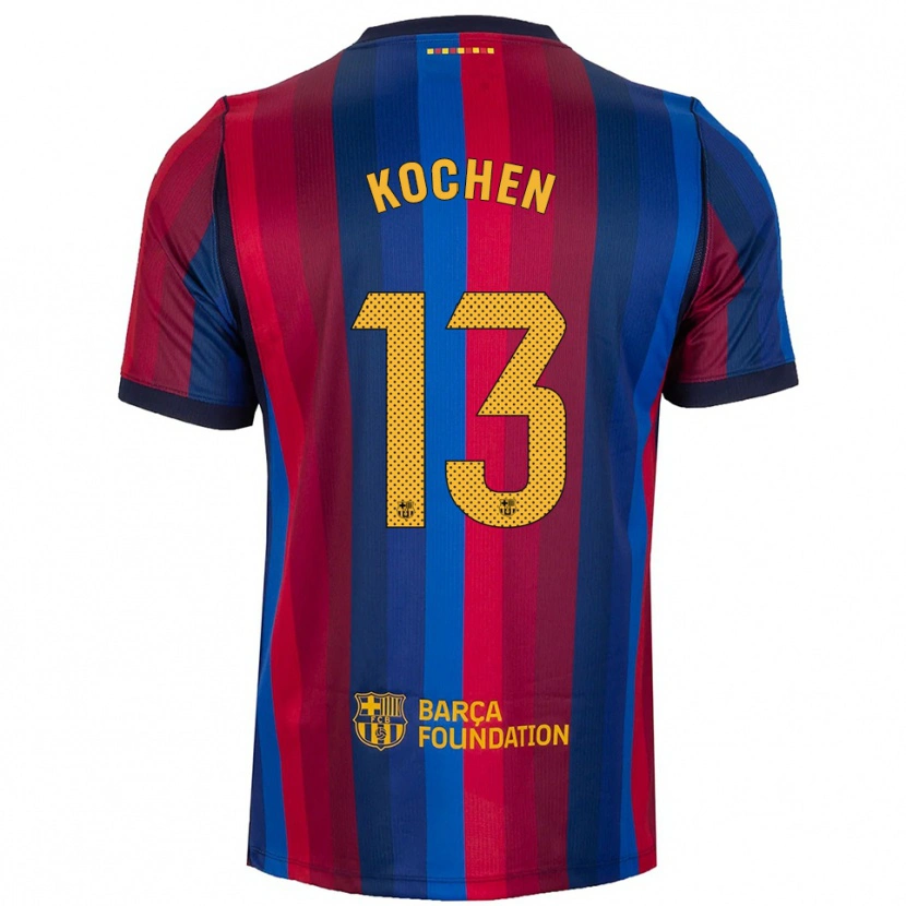 Danxen Män Diego Kochen #13 Kunglig Blå Röd Gul Hemmatröja Matchtröjor 2026/27 Tröjor T-Tröja