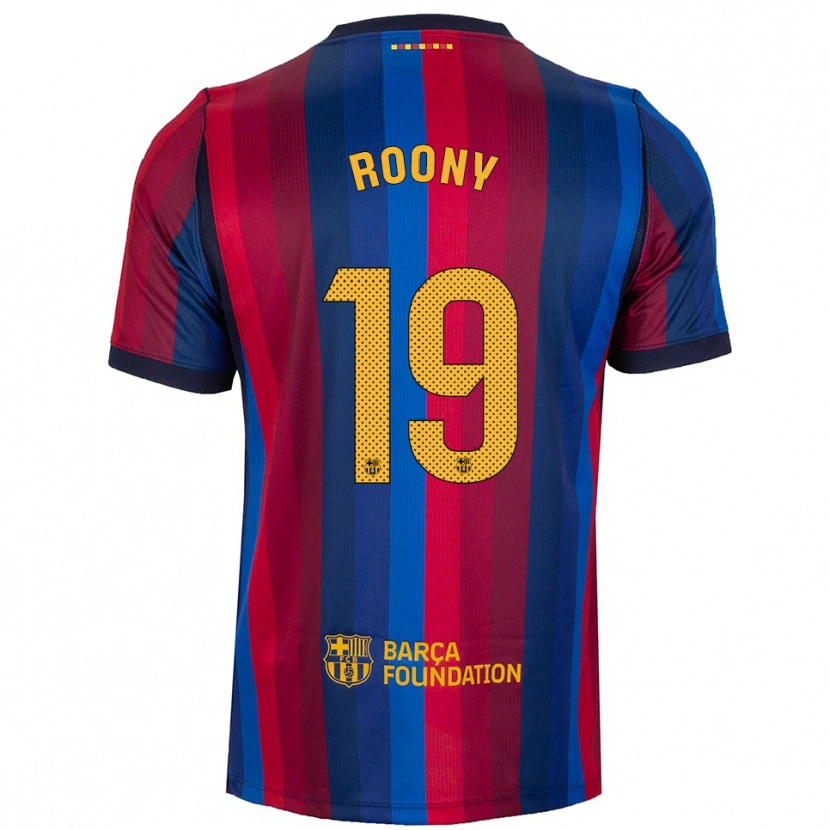 Danxen Män Roony Bardghji #19 Kunglig Blå Röd Gul Hemmatröja Matchtröjor 2026/27 Tröjor T-Tröja