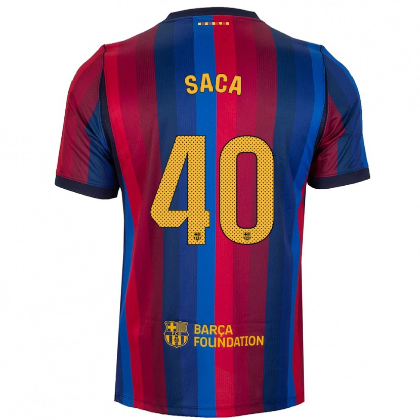 Danxen Män Leo Saca #40 Kunglig Blå Röd Gul Hemmatröja Matchtröjor 2026/27 Tröjor T-Tröja