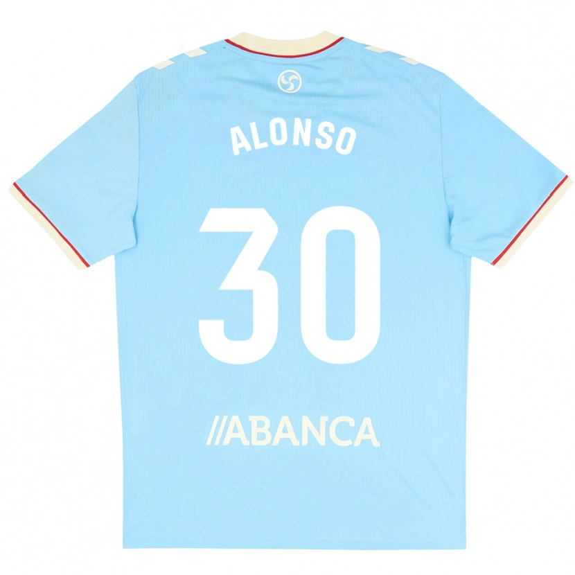 Danxen Män Adriana Alonso #30 Himmelblå Vit Röd Hemmatröja Matchtröjor 2026/27 Tröjor T-Tröja