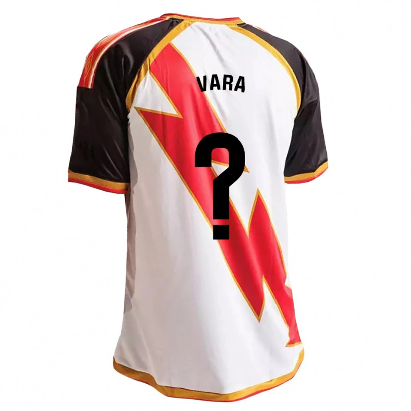 Danxen Män Héctor Vara #0 Svart Röd Vit Guld Hemmatröja Matchtröjor 2026/27 Tröjor T-Tröja