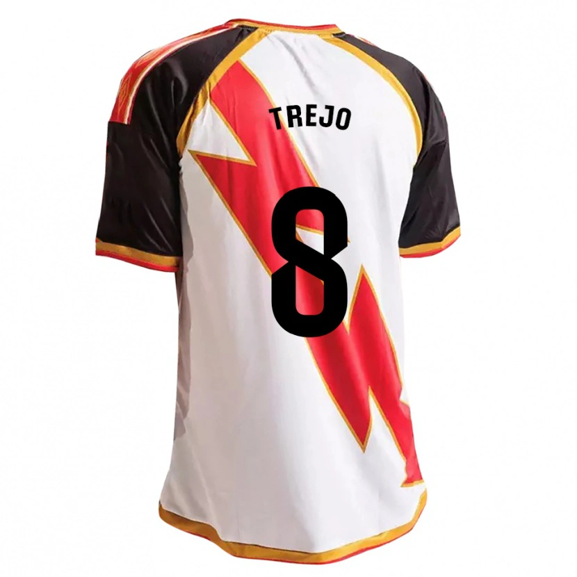 Danxen Män Óscar Trejo #8 Svart Röd Vit Guld Hemmatröja Matchtröjor 2026/27 Tröjor T-Tröja
