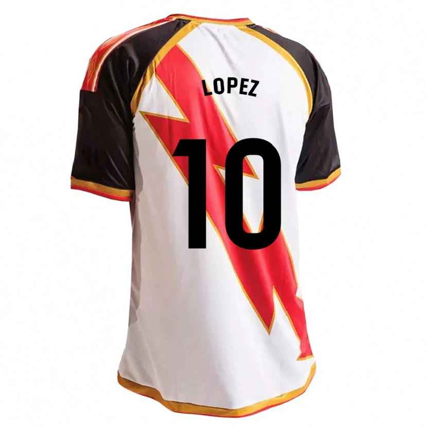 Danxen Män Asier López #10 Svart Röd Vit Guld Hemmatröja Matchtröjor 2026/27 Tröjor T-Tröja
